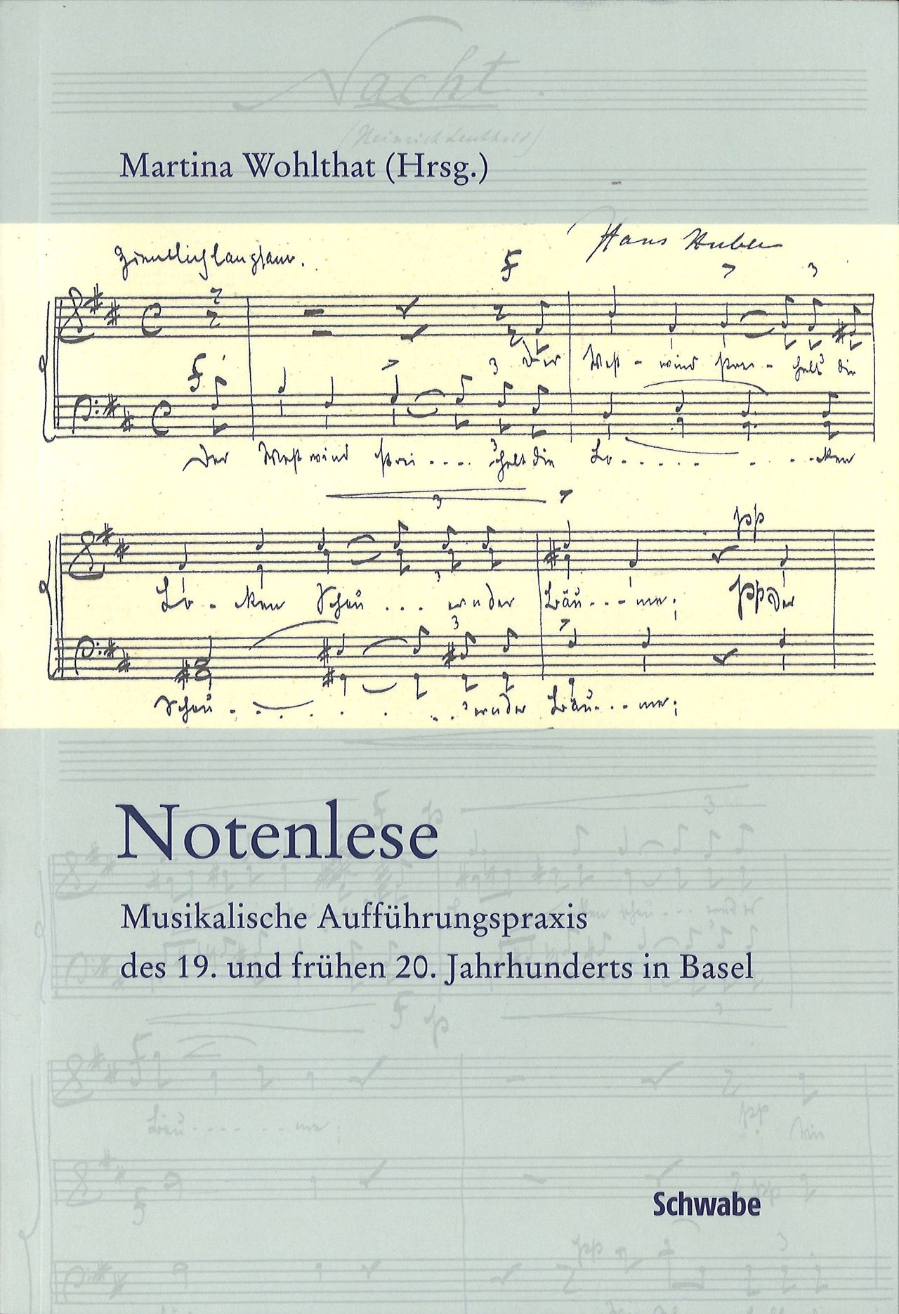 Cover of the publication "Notenlese"