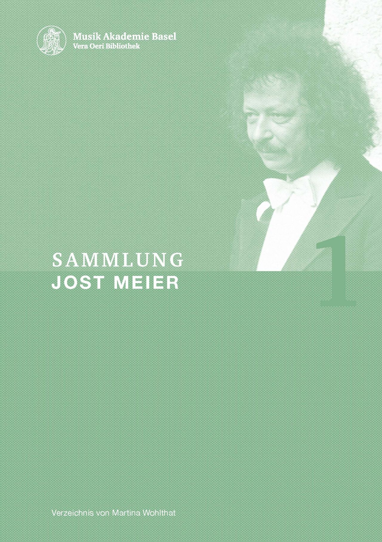 Cover of the Jost Meier Collection