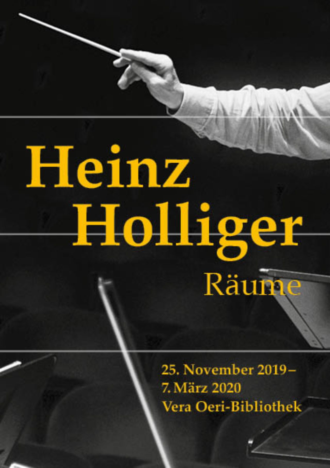 Cover der Publikation "Heinz Holliger - Räume"