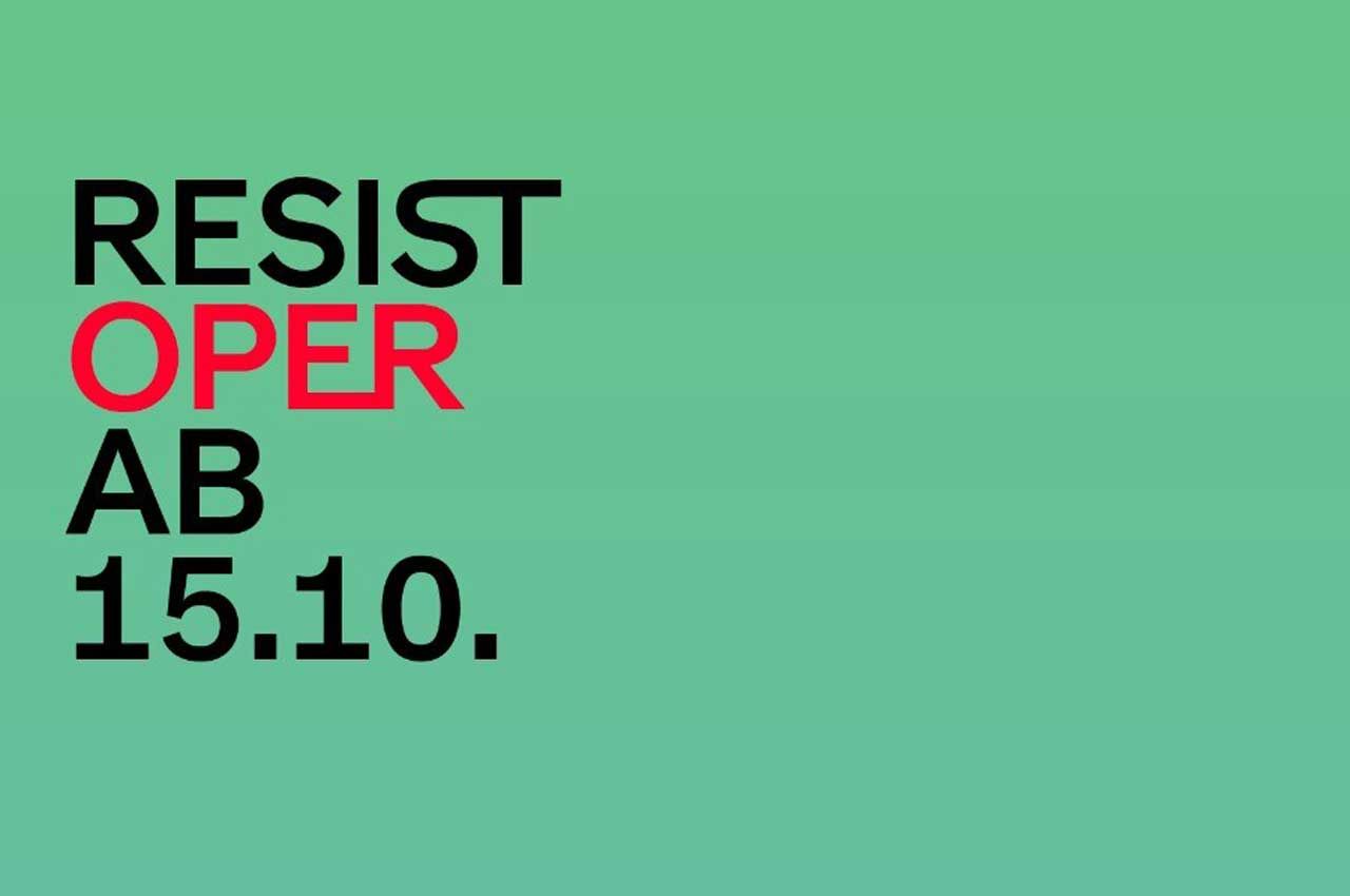 Resist Save the Date! Premiere am 15. Oktober